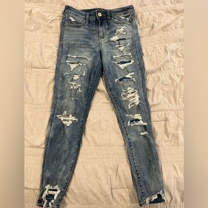 AE Next Level Stretch - Hi-Rise Jegging 8 Short